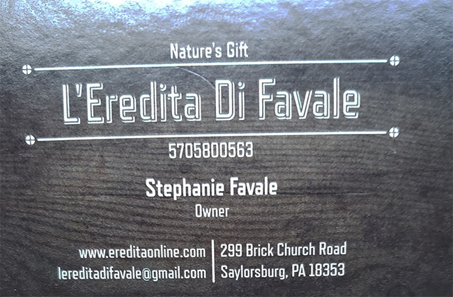 business card